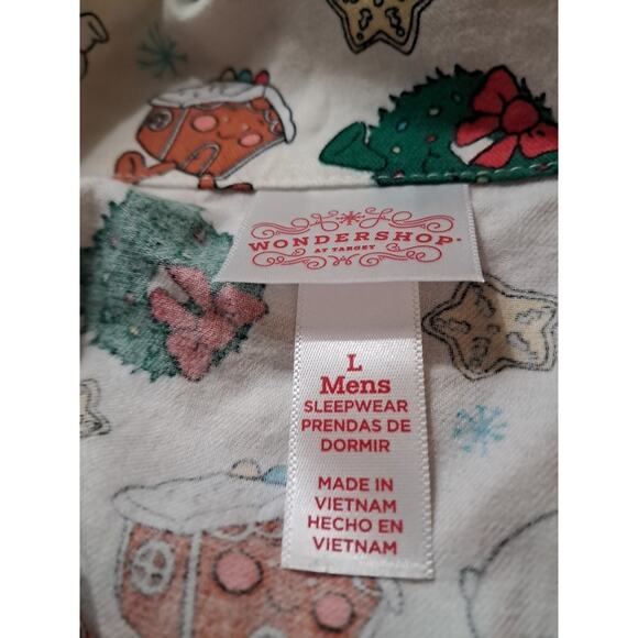 Wondershop Mens Sleepware Size Large Christmas Themed - Picture 5 of 8